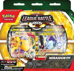 POKEMON - SCARLET AND VIOLET - LEAGUE BATTLE DECK - MIRAIDON EX