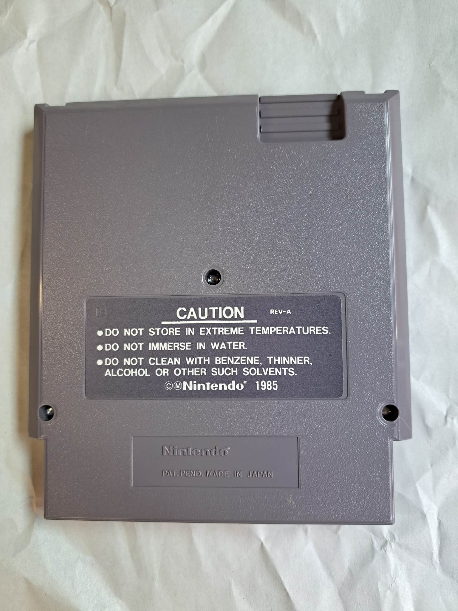 NINTENDO - TOP PLAYERS TENNIS - CARTRIDGE ONLY (01)