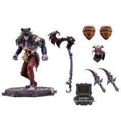 WORLD OF WARCRAFT - ELF DRUID & ELF ROGUE (EPIC) 6-Inch Figure