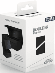 ULTIMATE GUARD - DECK CASE BOULDER 100+ - SOLID BLACK