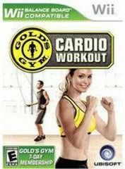 WII -GOLDs GYM CARDIO WORKOUT - CIB