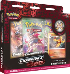 POKEMON  -  CHAMPION'S PATH  -  PIN COLLECTION #1 - MOTOSTOKE GYM (ENGLISH)