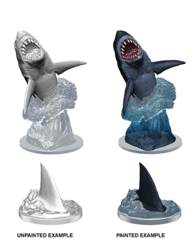 Pathfinder Battles Unpainted Minis - Shark