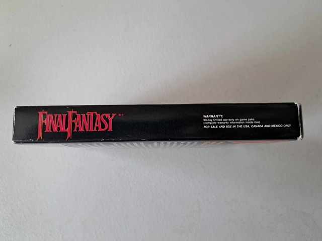 NINTENDO - FINAL FANTASY - COMPLETE IN BOX (01)