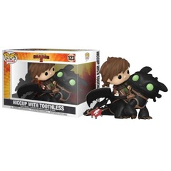 POP - RIDES - DELUXE - HOW TO TRAIN YOUR DRAGON - HICCUP WITH TOOTHLESS - 123