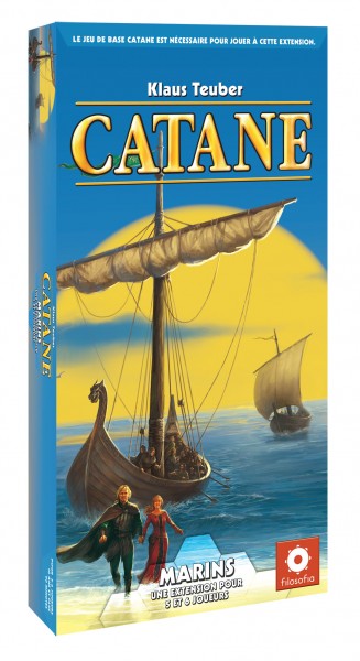 CATAN - EXTENSION - MARINS - 5-6 JOUEURS (FRENCH)
