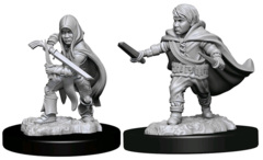 D&D NOLZUR'S MARVELOUS UNPAINTED MINIATURES  -  MALE HALFLING ROGUE