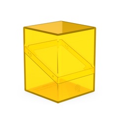 ULTIMATE GUARD  -  BOULDER CLEAR - DECK CASE (100+) - AMBER