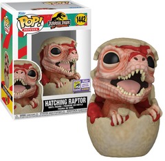 POP - MOVIES - JURASSIC PARK - HATCHING RAPTOR (SDCC) - 1442