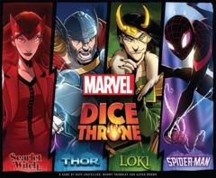 DICE THRONE - MARVEL - SCARLET WITCH VS THOR VS LOKI VS SPIDER-MAN (FRANÇAIS)