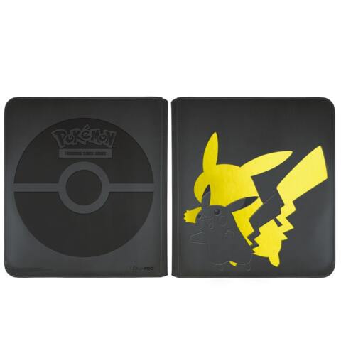 POKEMON - 12-POCKET ZIPPERED PRO-BINDER - PIKACHU
