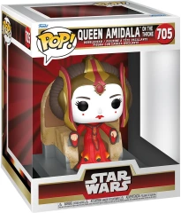 POP - DELUXE - STAR WARS - QUEEN AMIDALA ON THRONE - 705