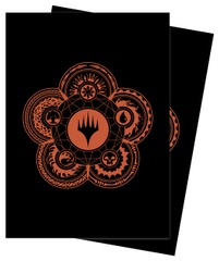 MTG -ULTRA PRO - MANA 7 - STANDARD SIZE SLEEVES - COLOR WHEEL (100)