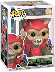 POP - DISNEY - BLACK CAULDRON - HORNED KING WITH CREEPER - 1586