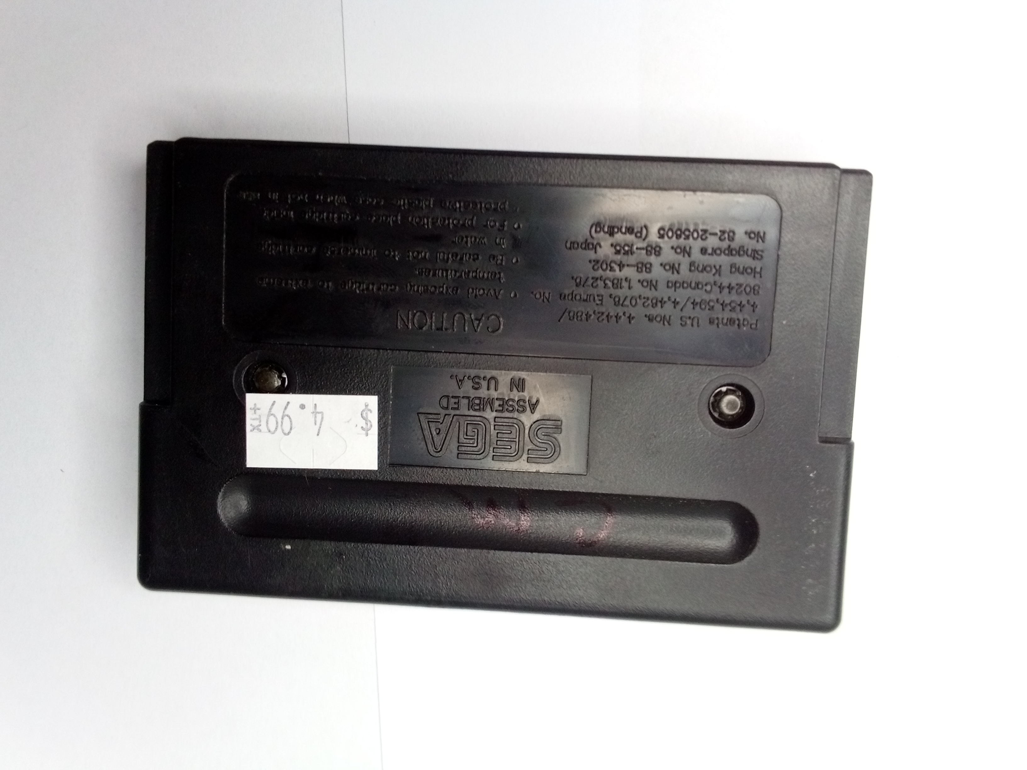 SEGA GENESIS - NFL 95 - CARTRIDGE ONLY - 01