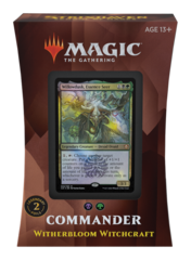MTG - STRIXHAVEN - COMMANDER DECK - WITHERBLOOM WITCHCRAFT (ENGLISH)