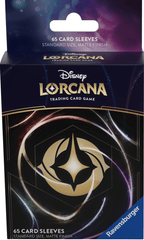 DISNEY LORCANA - CARD SLEEVE - SHIMMERING SKIES LOGO - 65CT