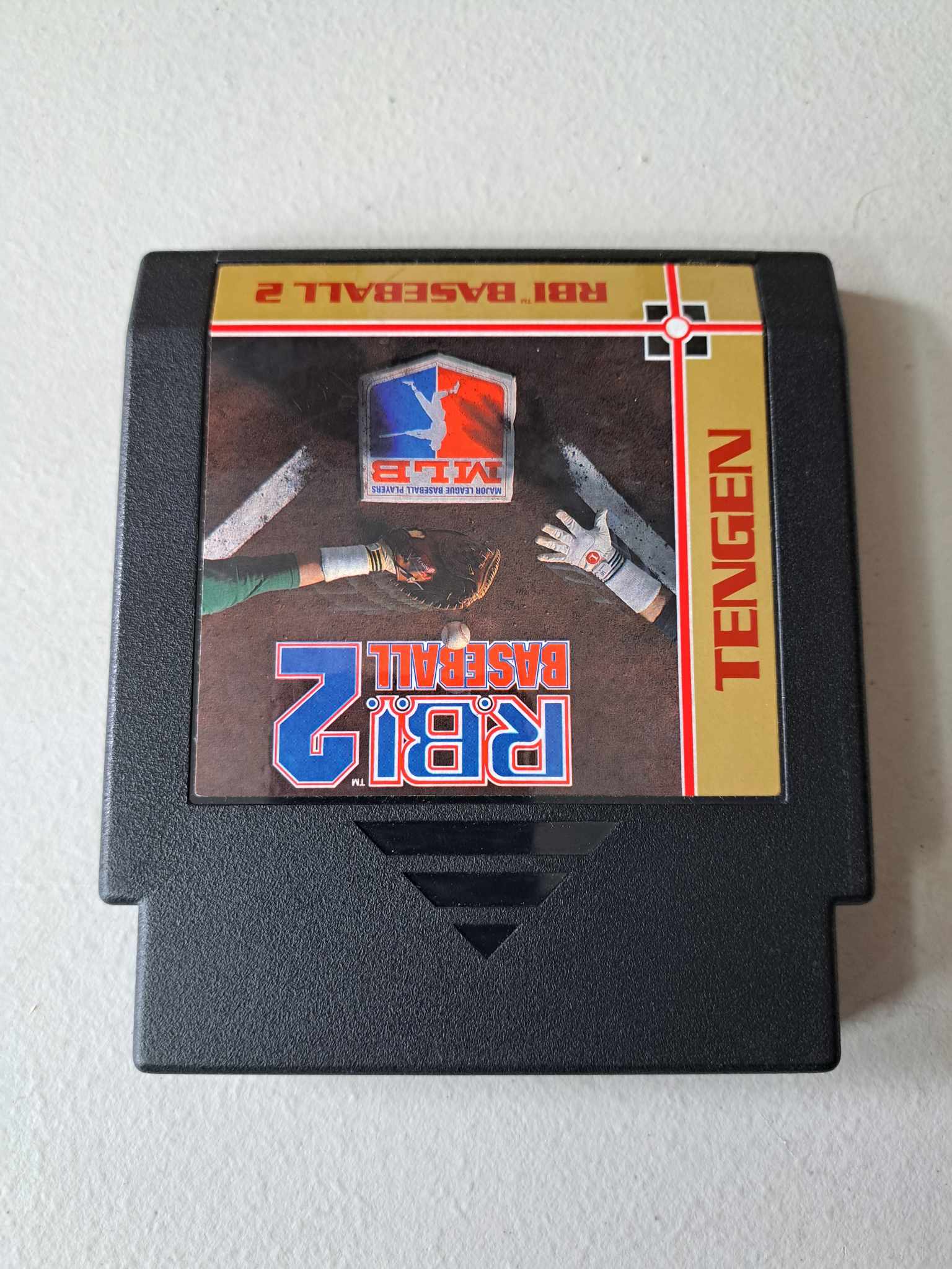 NINTENDO - RBI BASEBALL 2 - COMPLETE IN BOX (01)