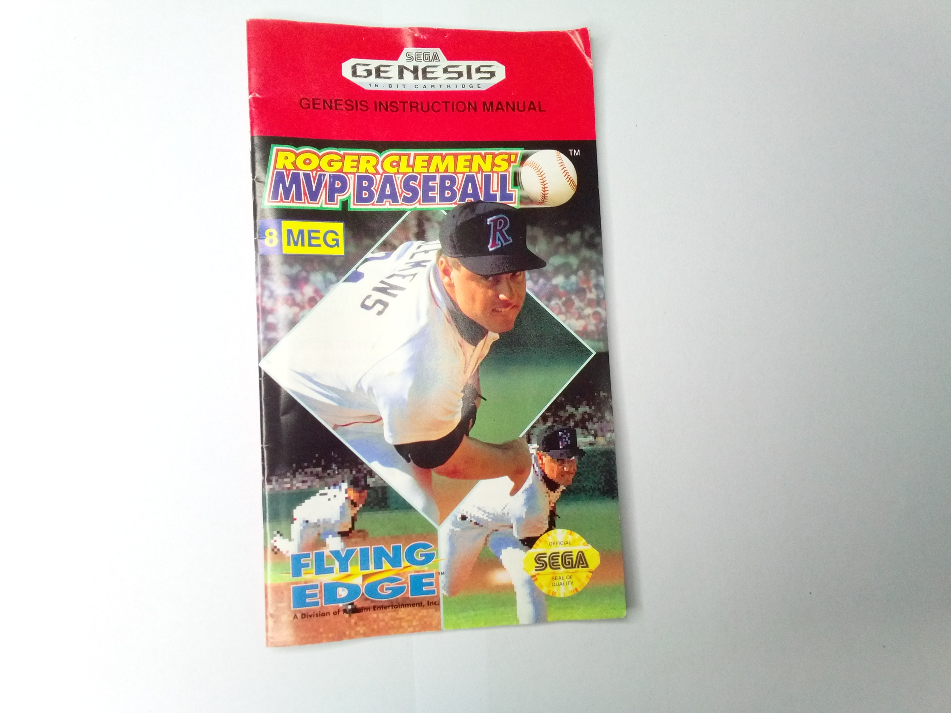 SEGA GENESIS - ROGER CLEMENS MVP BASEBALL - (CIB) - 01