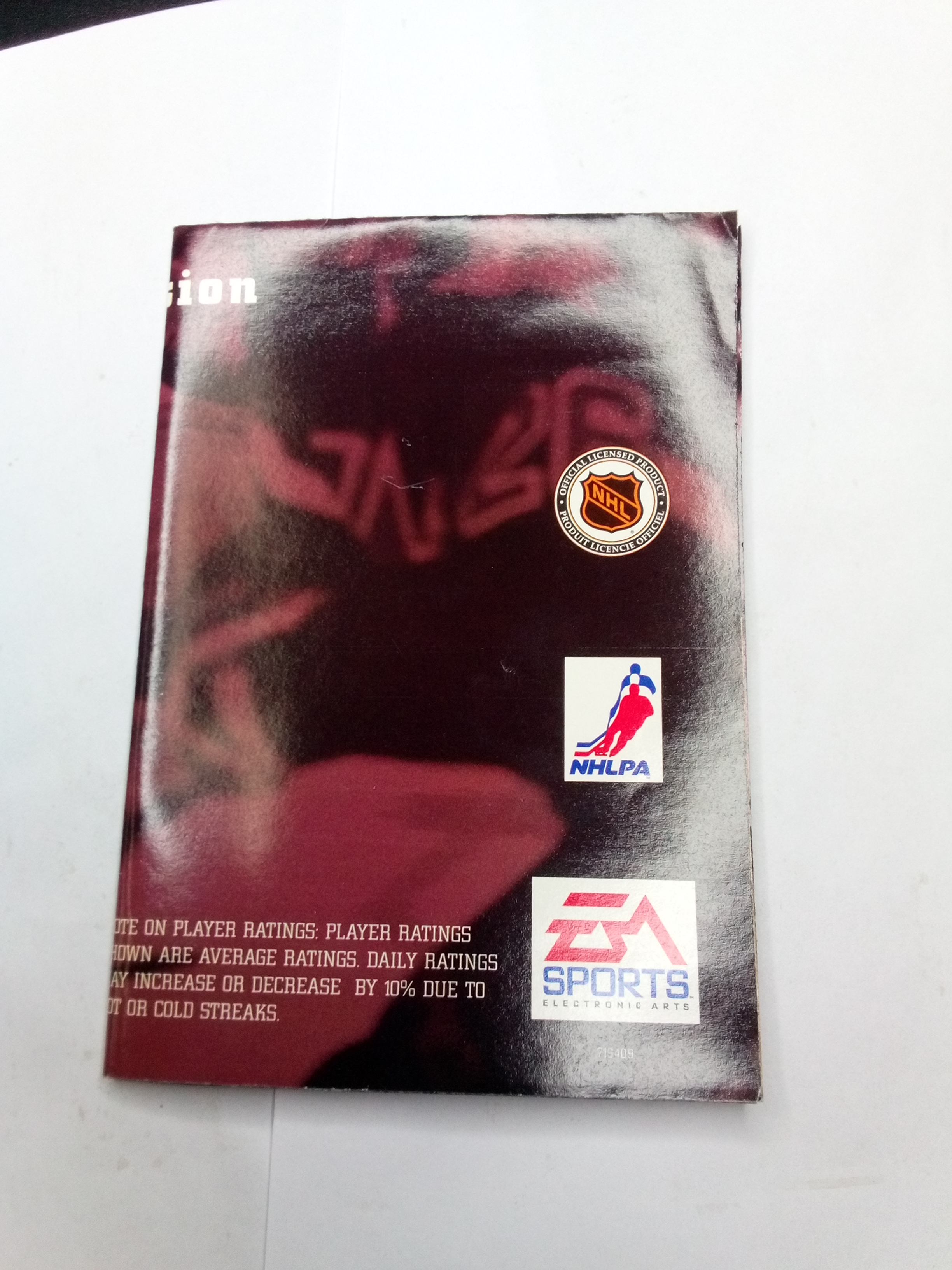 SEGA - NHL 95 - CIB  01