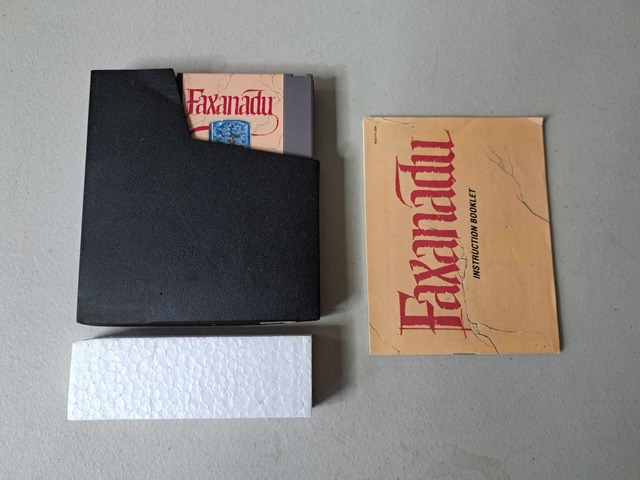 NINTENDO - FAXANADU - COMPLETE IN BOX (01)