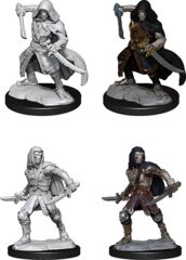 DND UNPAINTED MINIS WV14 WARFORGED ROGUE