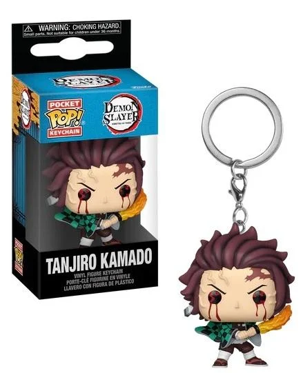 POP KEYCHAIN DEMON SLAYER TANJIRO SUN BREATHING