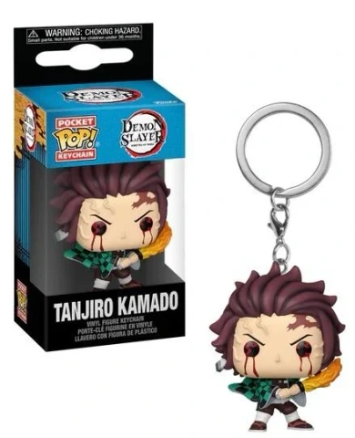 POP KEYCHAIN DEMON SLAYER TANJIRO SUN BREATHING
