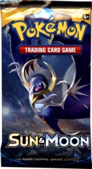 POKEMON - SUN & MOON - BASE SET - BOOSTER PACK (ENGLISH) - RANDOM ART
