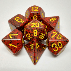 CHX25323 - Polyhedral 7-Die Set - SPECKLED MERCURY