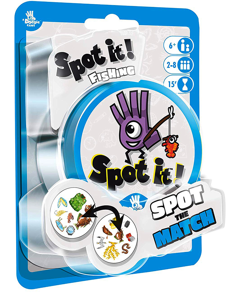DOBBLE - SPOT IT! - FISHING (MULTILINGUE) DOBBLE - SPOT IT! - FISHING (MULTILINGUE)