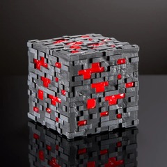 MINECRAFT - ORE REDSTONE - ILLUMINATING COLLECTOR REPLICA