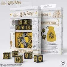 HARRY POTTER HUFFLEPUFF DICE AND POUCH