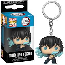POP KEYCHAIN DEMON SLAYER MUICHIRO (ATTACK)