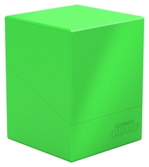 ULTIMATE GUARD - BOULDER NEON - DECK CASE (100+) - GREEN