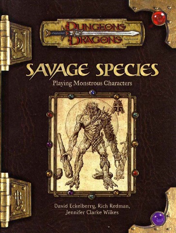 DND 3.5 - DUNGEONS AND DRAGONS - SAVAGE SPECIES