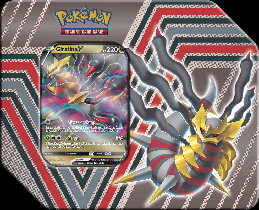 POKEMON - HIDDEN POTENTIAL TIN - GIRATINA V (ENGLISH) POKEMON - HIDDEN POTENTIAL TIN - GIRATINA V (ENGLISH)