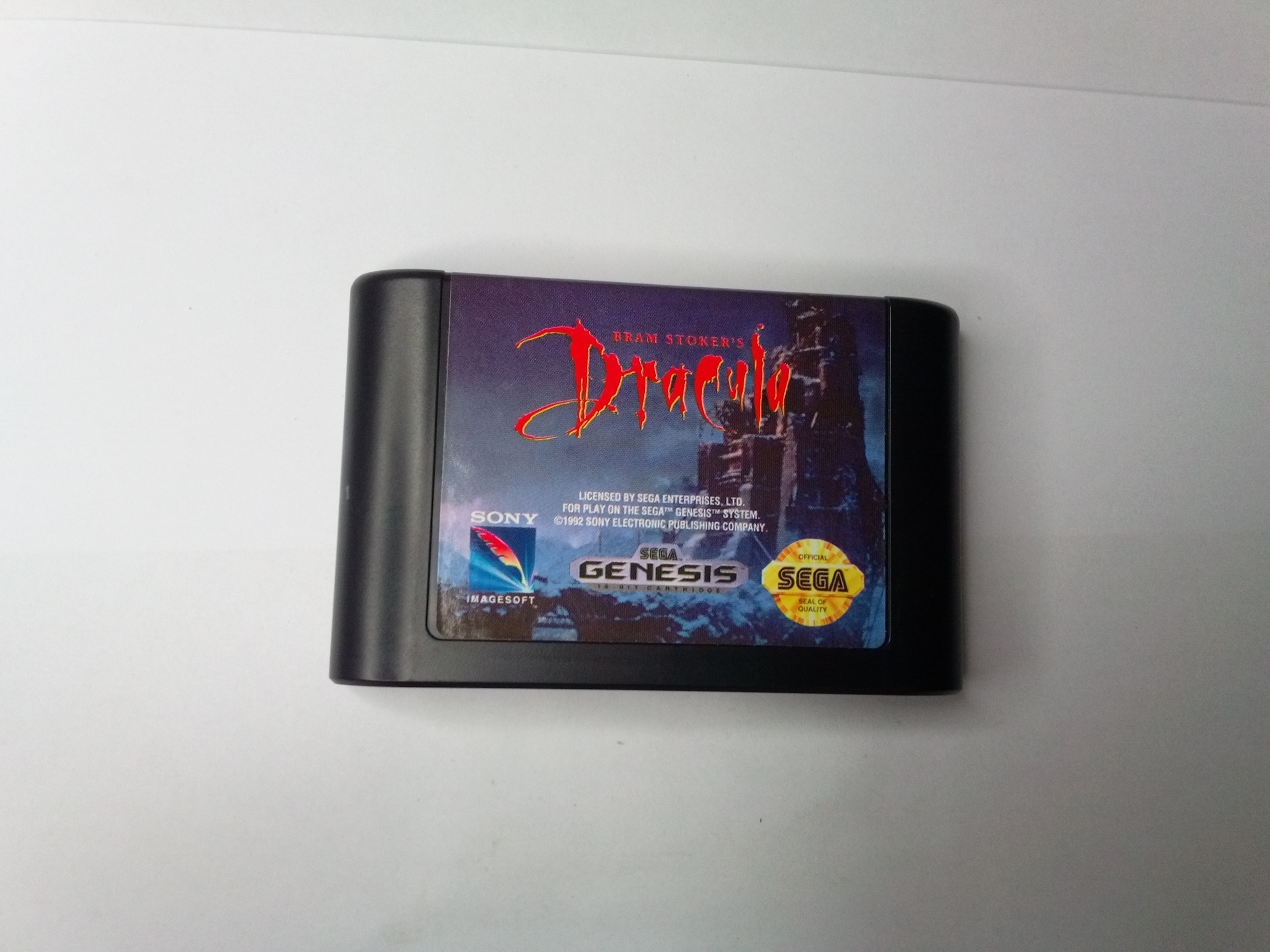 SEGA GENESIS - DRACULA - (CIB) - 01