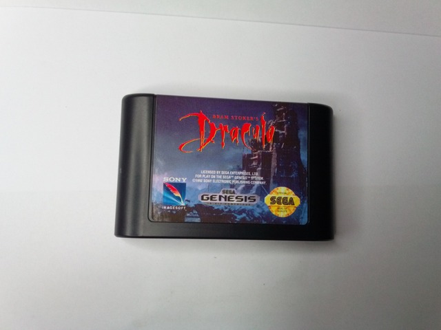 SEGA GENESIS - DRACULA - (CIB) - 01