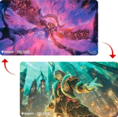 ULTRA PRO - PLAYMAT DOUBLE SIDED PREMIUM - MTG - UNIVERSE BEYOND - FINAL FANTASY  - EMET-SELCH, UNSUNDERED / HADES, SORCERER OF ELD