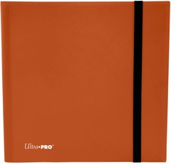 ULTRA PRO - PRO-BINDER - 12-POCKET PORTFOLIO - ECLIPSE - PUMPKIN ORANGE (20 PAGES)