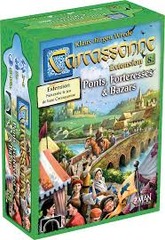 CARCASSONNE - EXTENSION #8 - BAZARS, PONTS & FORTRESSES (FRANÇAIS)