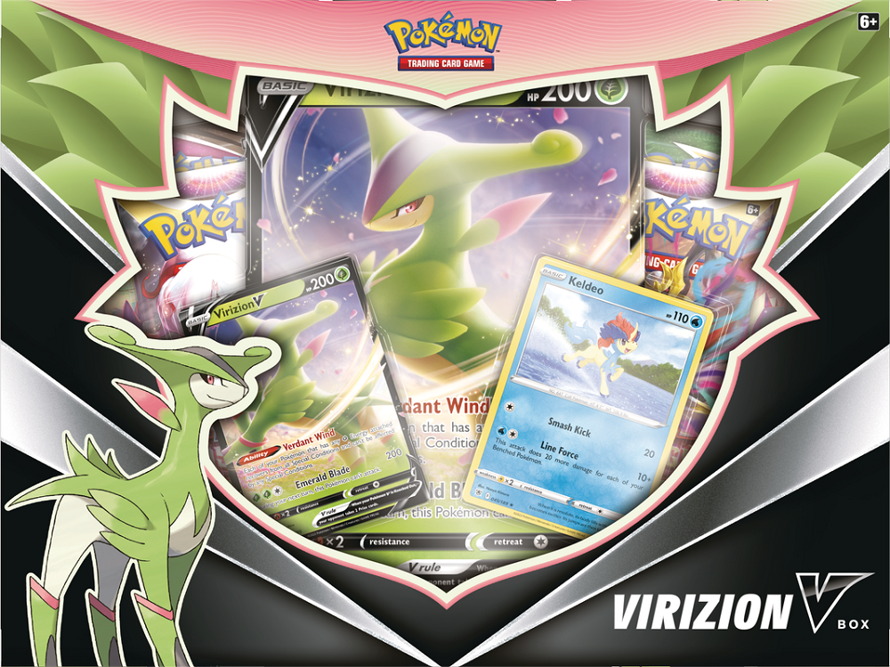 POKEMON - VIRIZION V BOX (ENGLISH) POKEMON - VIRIZION V BOX (ENGLISH)