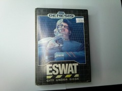 SEGA GENESIS - ESWAT CITY UNDER SIEGE - CARTRIDGE AND BOX ONLY - 01