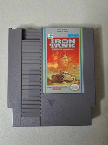 NINTENDO - IRON TANK - COMPLETE IN BOX (01)