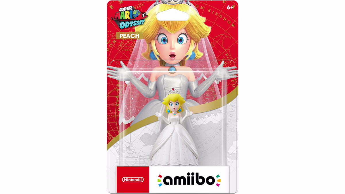 NINTENDO AMIIBO - ODYSSEY SERIES - PEACH WEDDING OUTFIT