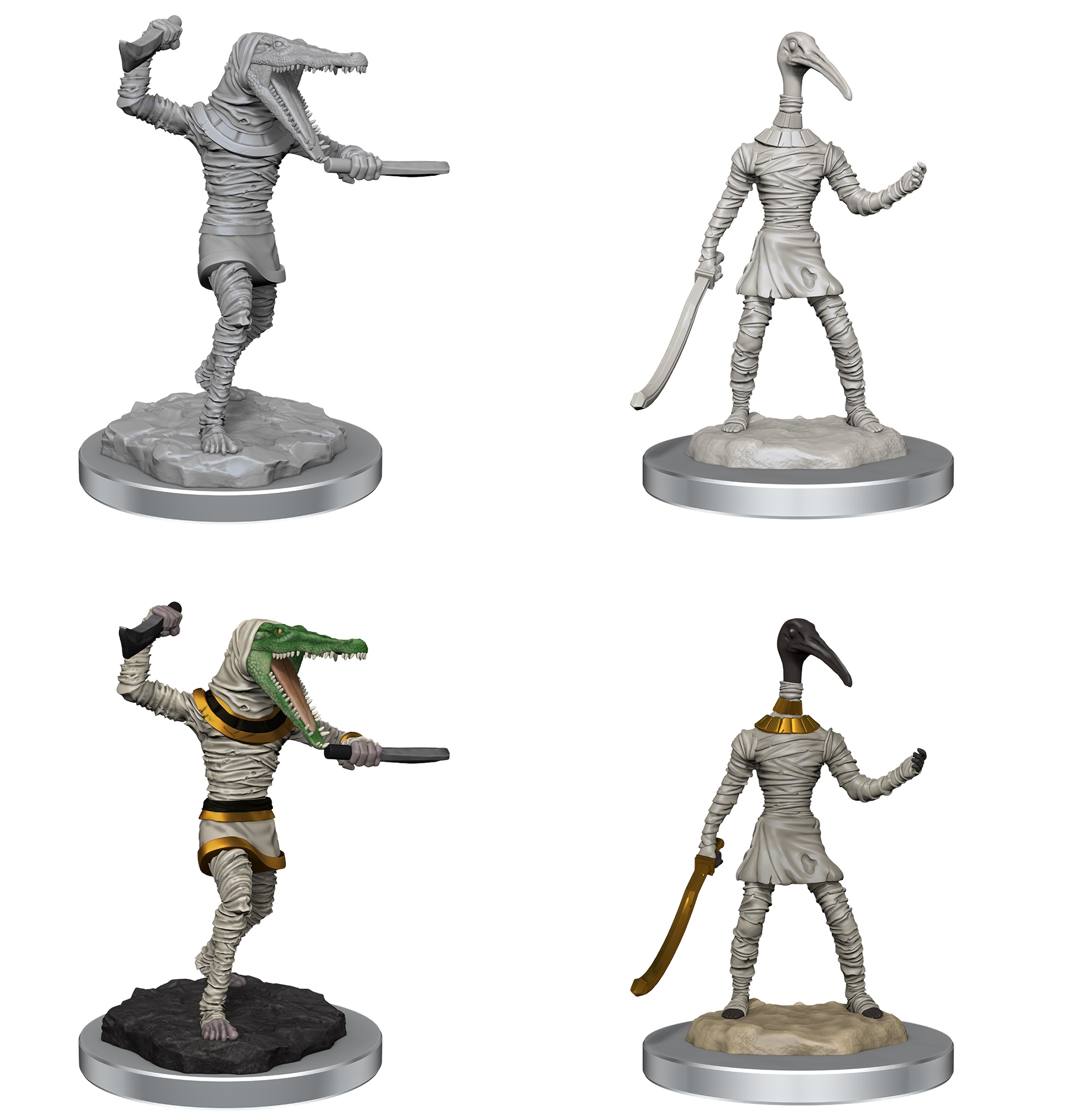 D&D - NOLZURS MARVELOUS MINIATURES - MUMMIES