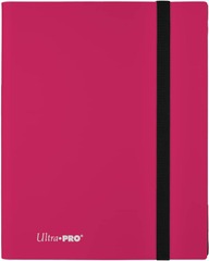 ULTRA PRO - ECLIPSE 9 POCKET PRO BINDER - HOT PINK (20PAGES)