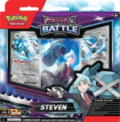 POKÉMON - RIVAL BATTLE DECK - STEVEN (ENGLISH)