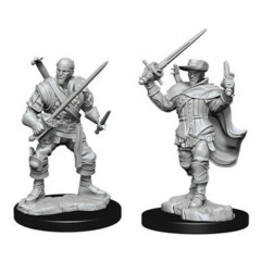 D&D NOLZUR'S MARVELOUS UNPAINTED MINIATURES - HUMAN BARD MALE